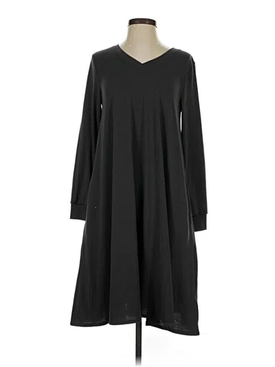 Pre-owned Lularoe Casual Dress In Black