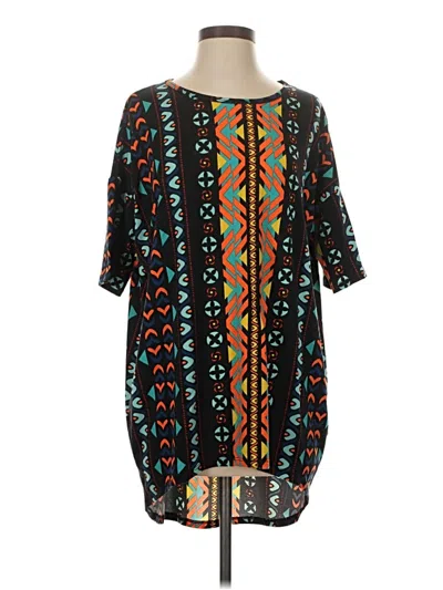 Pre-owned Lularoe Casual Dress In Black