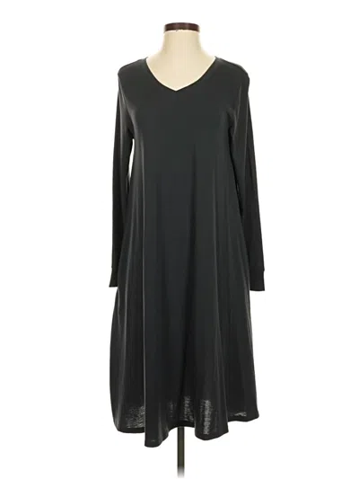 Pre-owned Lularoe Casual Dress In Black