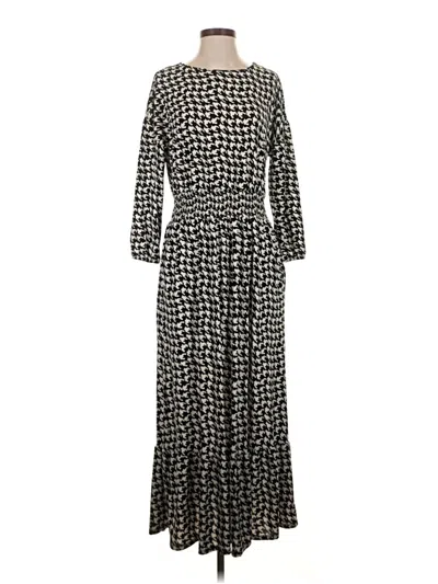 Pre-owned Lularoe Casual Dress In Black