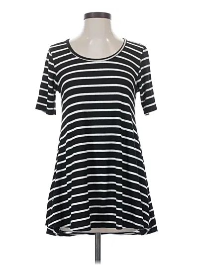 Pre-owned Lularoe Casual Dress In Black
