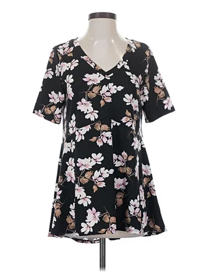 Pre-owned Lularoe Casual Dress In Black