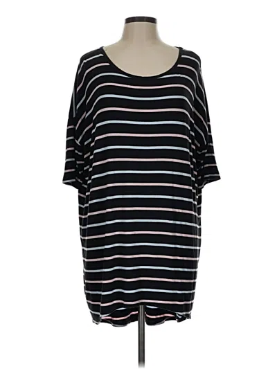 Pre-owned Lularoe Casual Dress In Black