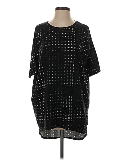 Pre-owned Lularoe Casual Dress In Black