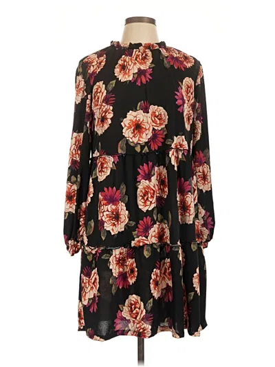 Pre-owned Lularoe Casual Dress In Black