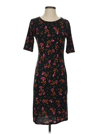 Pre-owned Lularoe Casual Dress In Black