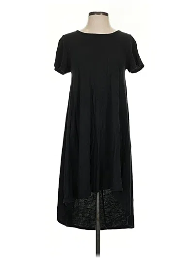 Pre-owned Lularoe Casual Dress In Black