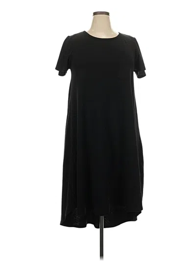 Pre-owned Lularoe Casual Dress In Black