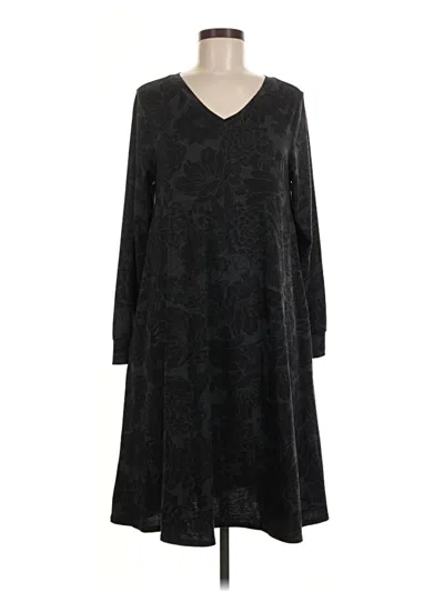 Pre-owned Lularoe Casual Dress In Black