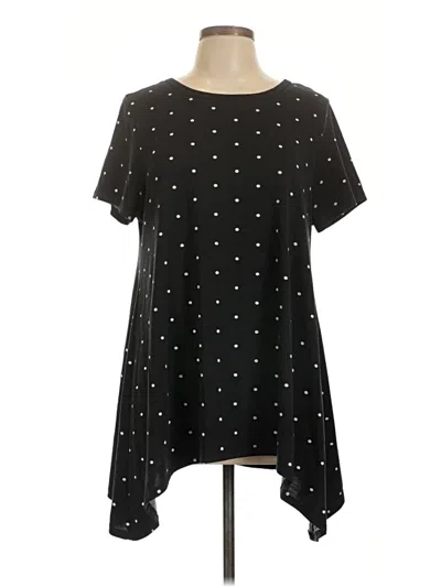 Pre-owned Lularoe Casual Dress In Black