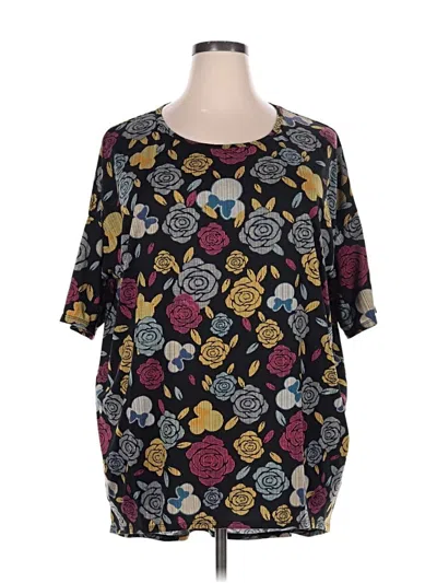 Pre-owned Lularoe Casual Dress In Black
