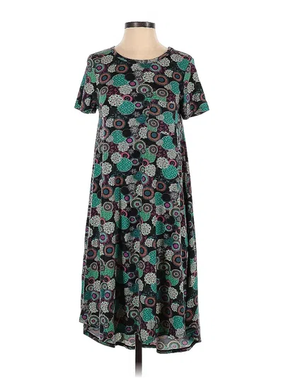 Pre-owned Lularoe Casual Dress In Blue