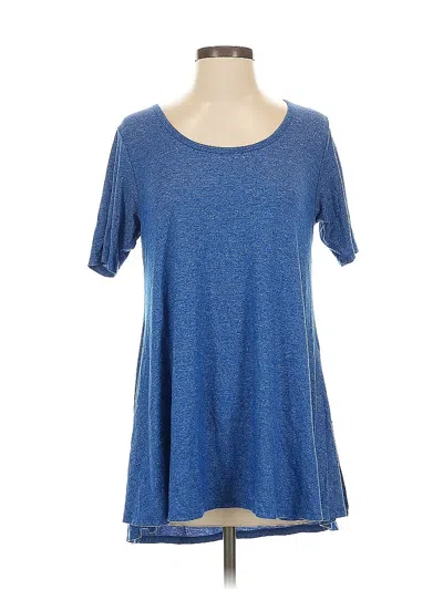 Pre-owned Lularoe Casual Dress In Blue
