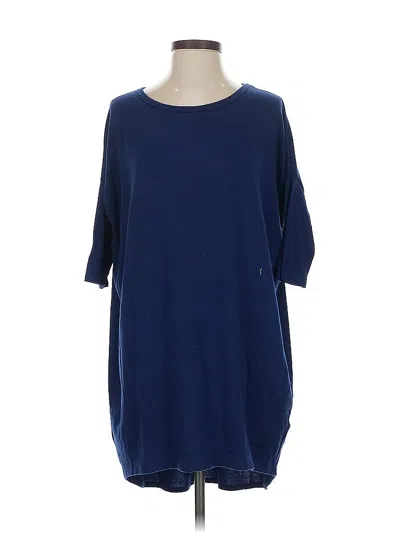 Pre-owned Lularoe Casual Dress In Blue