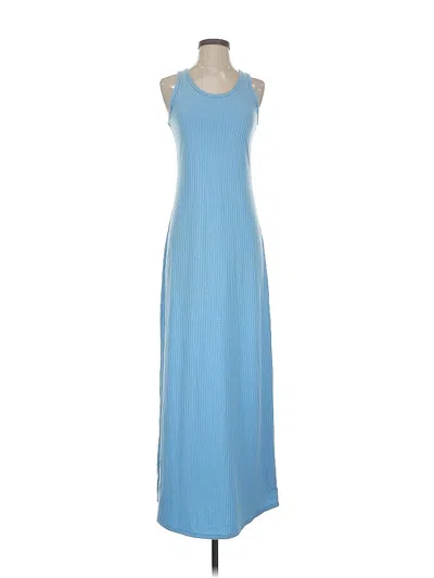 Pre-owned Lularoe Casual Dress In Blue