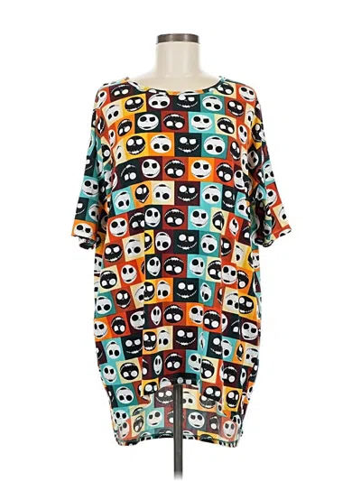 Pre-owned Lularoe Casual Dress In Blue