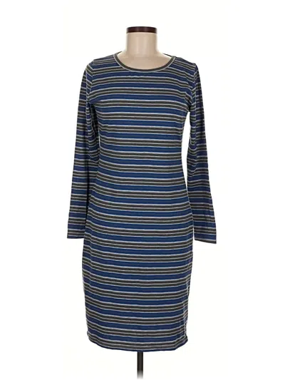 Pre-owned Lularoe Casual Dress In Blue