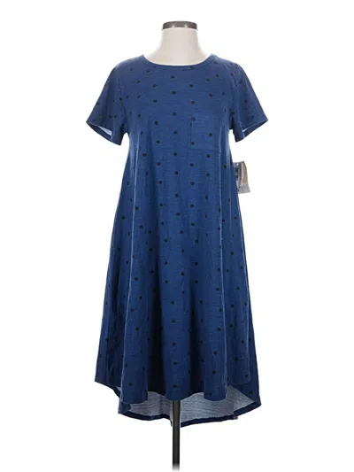 Lularoe Casual Dress In Blue