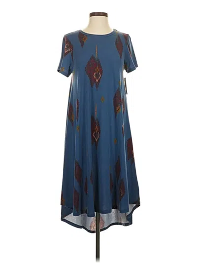 Lularoe Casual Dress In Blue