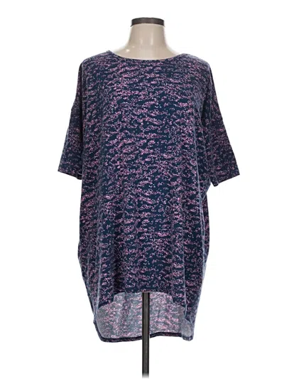 Pre-owned Lularoe Casual Dress In Blue