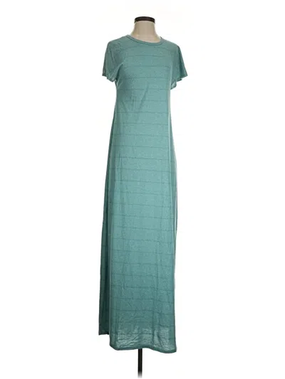 Pre-owned Lularoe Casual Dress In Blue