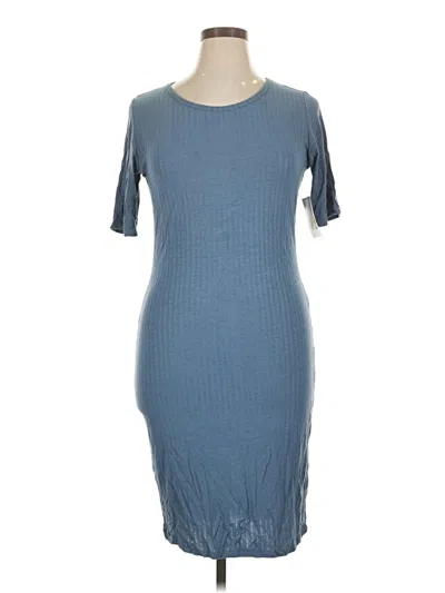 Lularoe Casual Dress In Blue