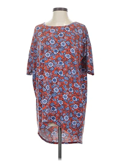 Pre-owned Lularoe Casual Dress In Blue