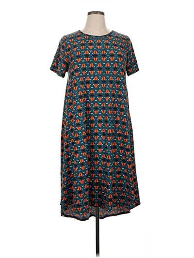 Lularoe Casual Dress In Blue