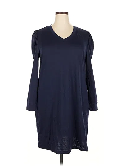 Lularoe Casual Dress In Blue