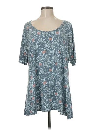 Pre-owned Lularoe Casual Dress In Blue