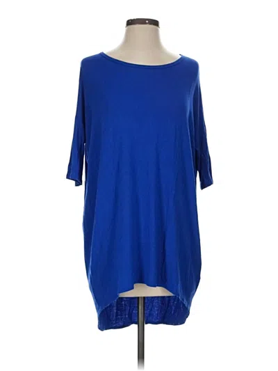 Pre-owned Lularoe Casual Dress In Blue