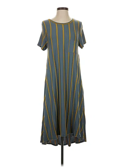 Lularoe Casual Dress In Blue