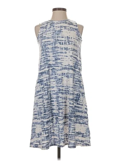 Pre-owned Lularoe Casual Dress In Blue