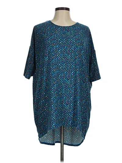 Pre-owned Lularoe Casual Dress In Blue