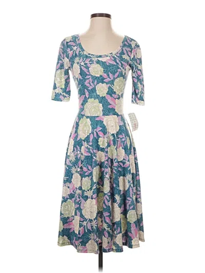 Lularoe Casual Dress In Blue