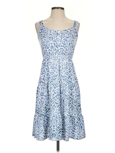 Pre-owned Lularoe Casual Dress In Blue