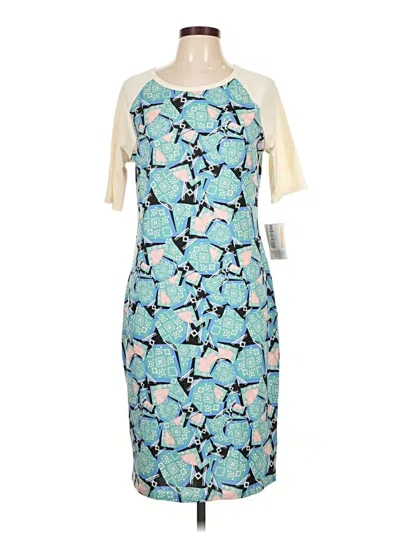 Lularoe Casual Dress In Blue