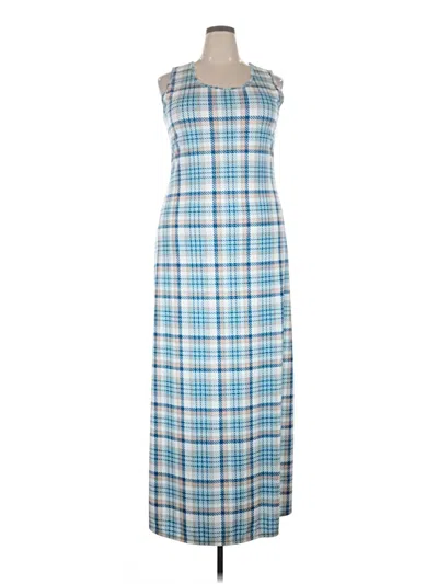 Pre-owned Lularoe Casual Dress In Blue
