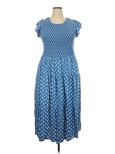 Lularoe Casual Dress In Blue