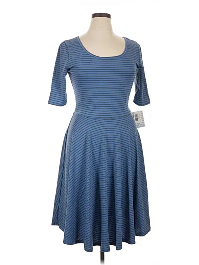 Lularoe Casual Dress In Blue