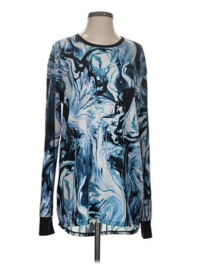 Pre-owned Lularoe Casual Dress In Blue