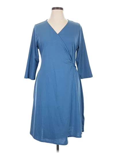 Lularoe Casual Dress In Blue