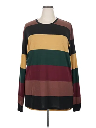 Pre-owned Lularoe Casual Dress In Brown