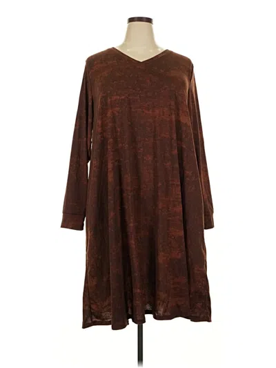 Lularoe Casual Dress In Brown