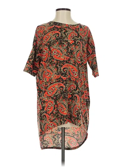 Pre-owned Lularoe Casual Dress In Brown
