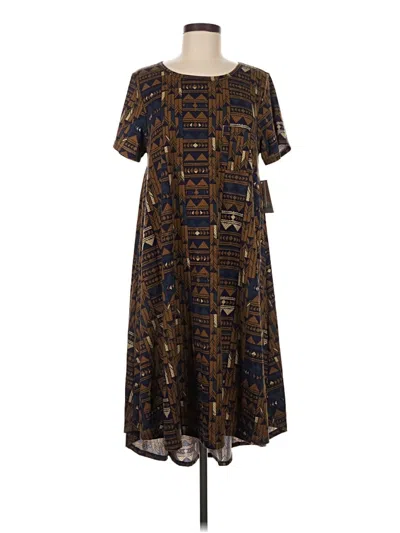 Lularoe Casual Dress In Brown