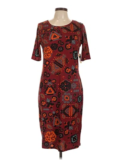Lularoe Casual Dress In Burgundy