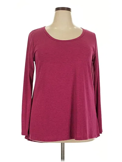 Pre-owned Lularoe Casual Dress In Burgundy