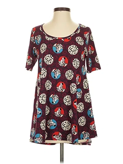 Lularoe Casual Dress In Burgundy