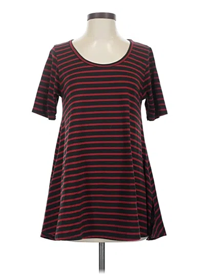 Pre-owned Lularoe Casual Dress In Burgundy